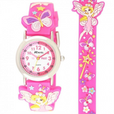 Ravel Rascal Children's 3D Cartoon Fairy Time Teacher Watch – Girls Learn-to-Tell-Time Watch, R1513.76