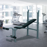 HOMCOM Adjustable Weight Bench with Barbell Rack & Leg Extension – Home Gym Chest, Leg & Abs Training, 200kg Capacity