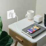 WYEFLUX 10.5W USB-A Power Adapter with 2.1A Output – Wide Voltage Mains Charger, White