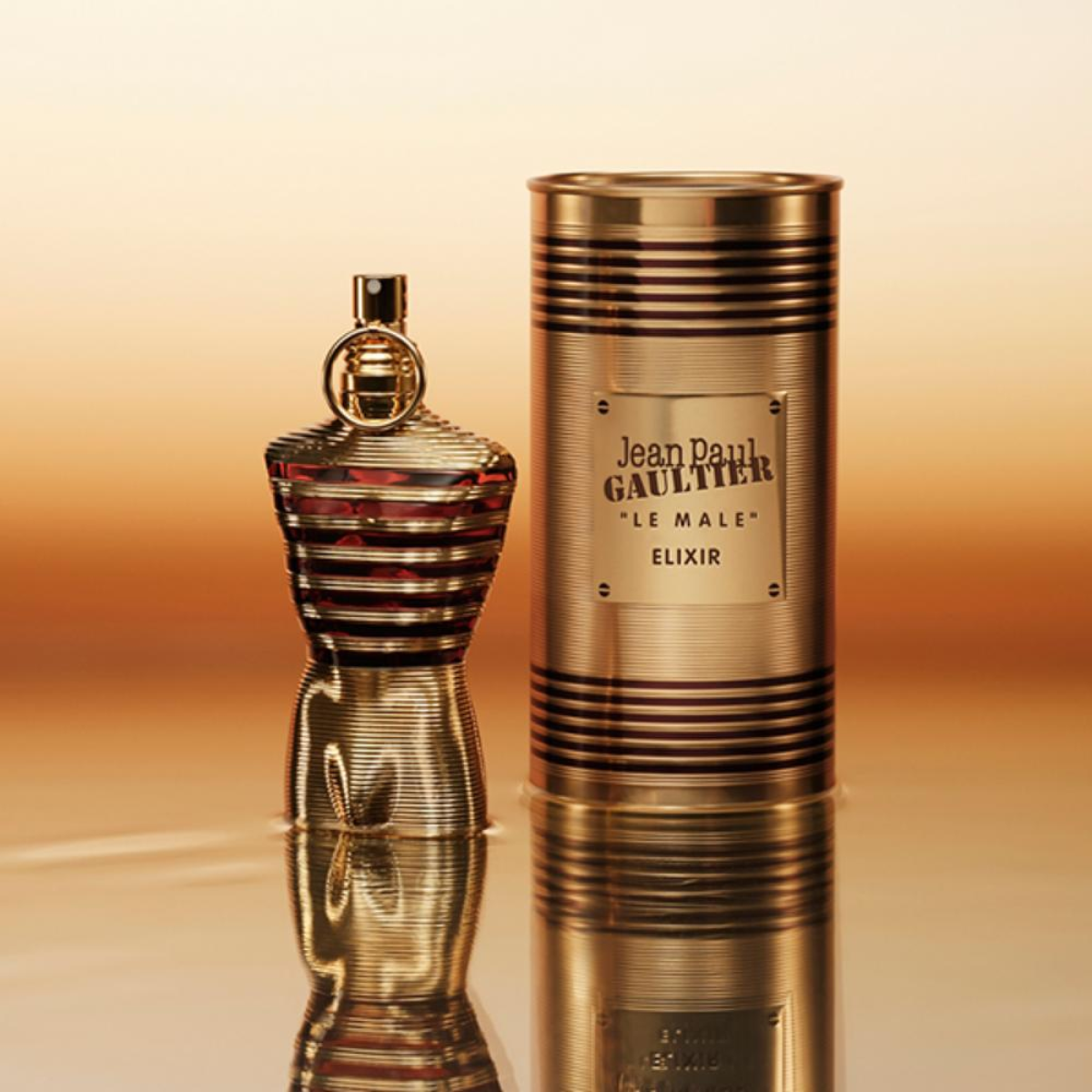 Jean Paul Gaultier le Male Elixir Parfum Spray 75ml – Amber & Oriental, Spicy Fragrance for Men