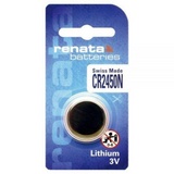 Renata CR2450 Lithium Watch Batteries – Reliable Coin Cell Power for Watches, Pack of 10