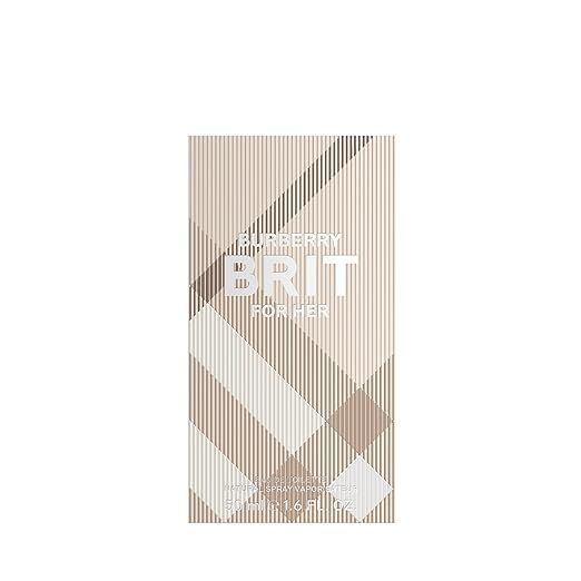 Burberry Brit Eau de Toilette Spray 50ml – Fresh & Citrus, Floral Fragrance, Unisex