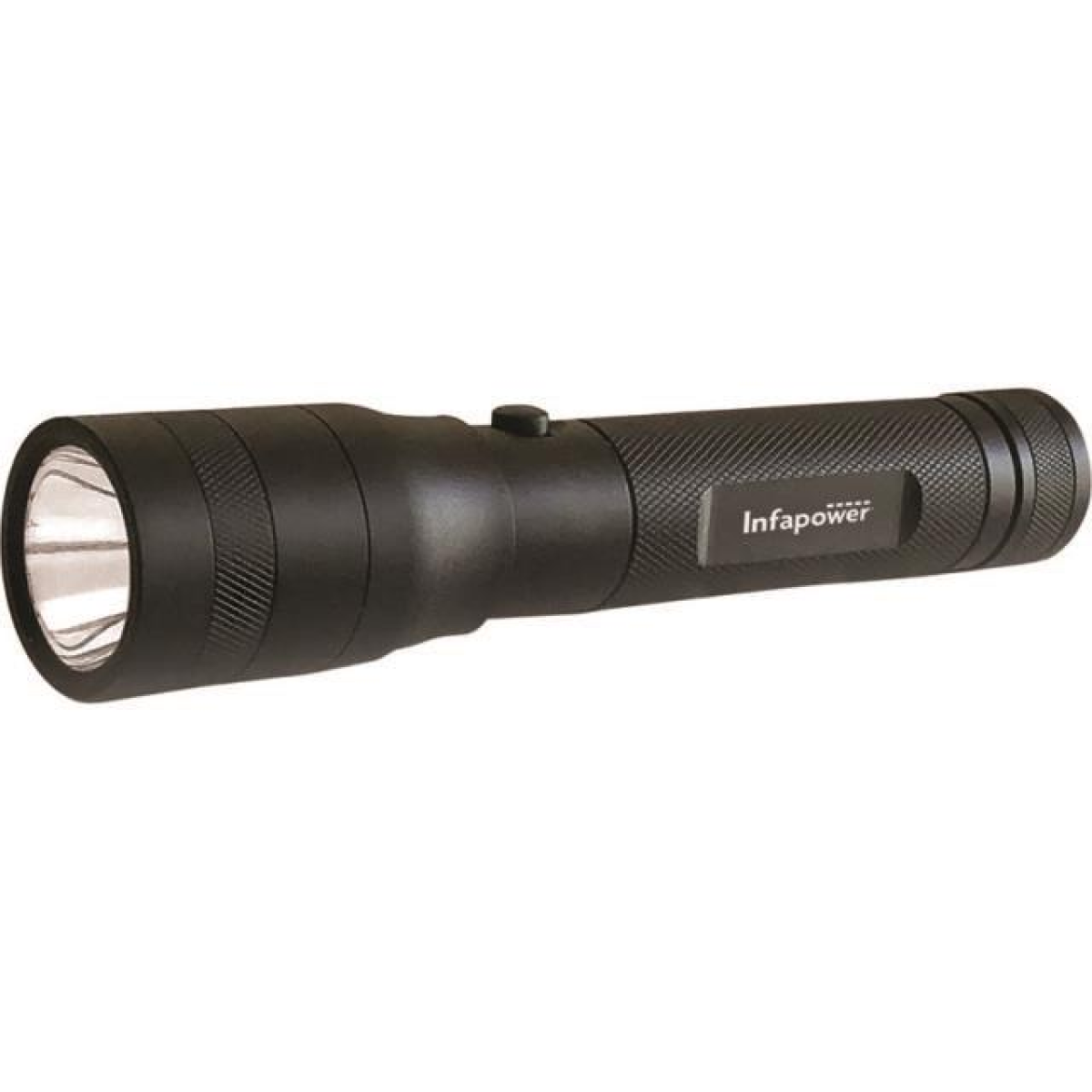 Infapower Rechargeable Aluminium LED Torch 150 Lumens with USB Charging – 2 x AA, Aircraft Grade Hardened Body