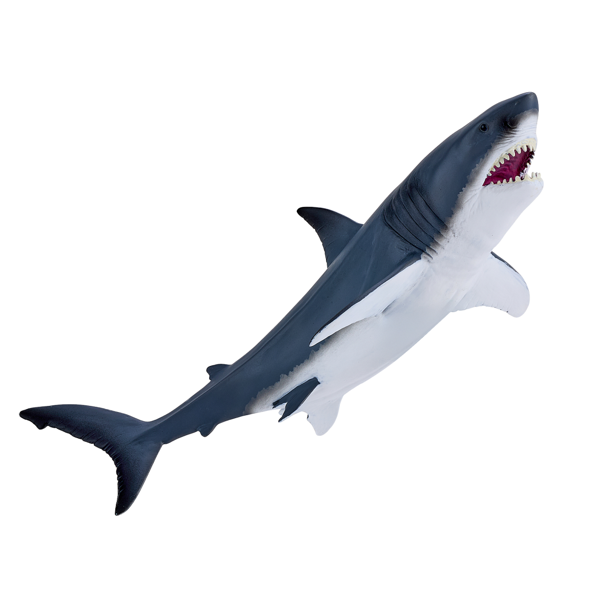 Mojo Great White Shark Figure – Hand-Painted Realistic Ocean Toy