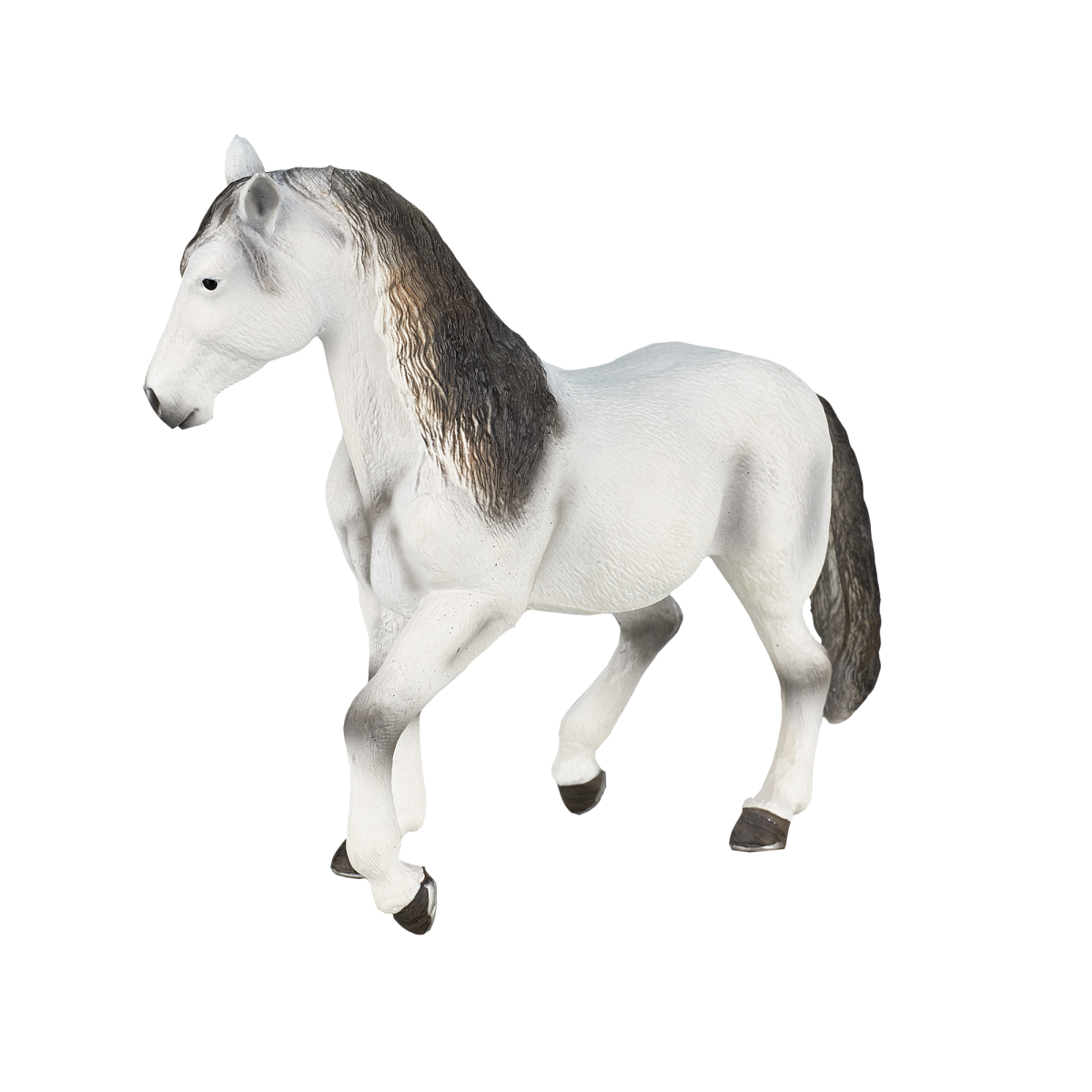 Mojo Andalusian Horse Figure, Grey – Realistic Equestrian Toy