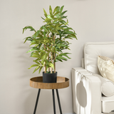 HOMCOM 60cm Potted Artificial Bamboo Plant – Low-Maintenance Indoor & Outdoor Greenery