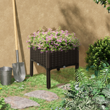 Raised Garden Planter Box – Brown