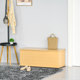 Storage Chest Box with Lid, Chipboard Construction – Living Room, Bedroom & Hallway Storage, Burlywood