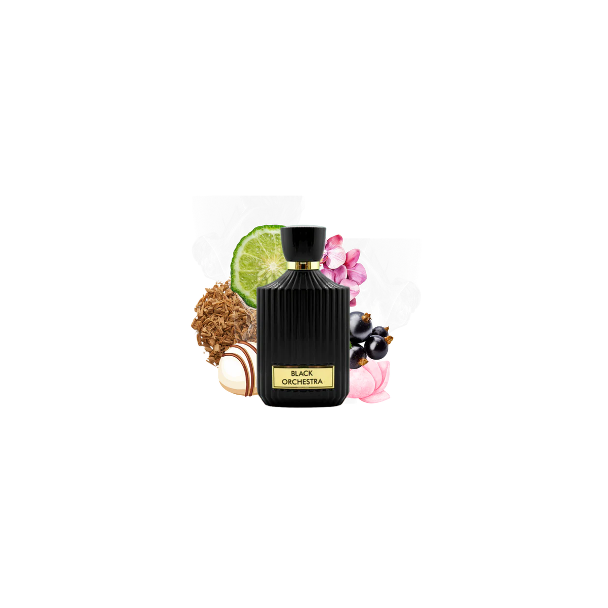 London Musk Black Orchestra Perfume 100ml – Dark Floral Fragrance with Black Orchid, Spice and Amber