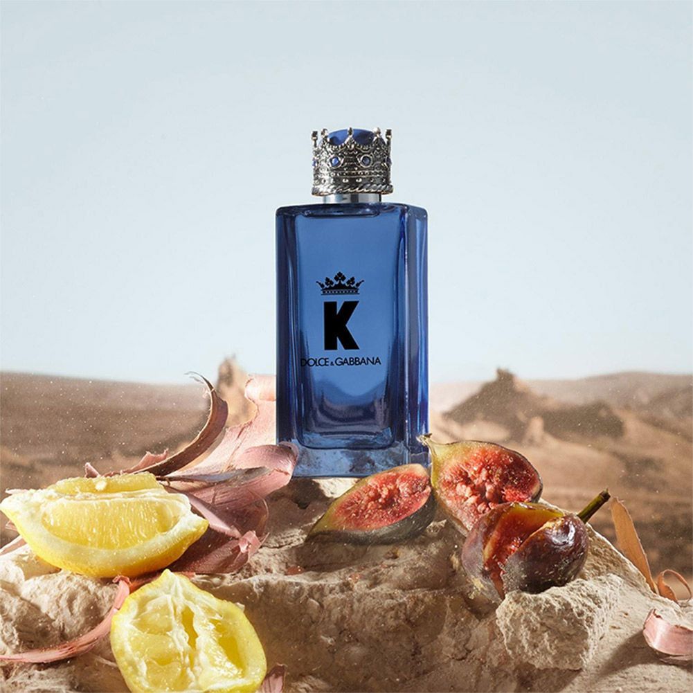 Dolce & Gabbana K Intense Eau de Parfum Spray 100ml – Fresh & Citrus, Aromatic Fragrance for Men