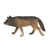 Mojo Timber Wolf Walking Figurine – Realistic Wildlife Toy