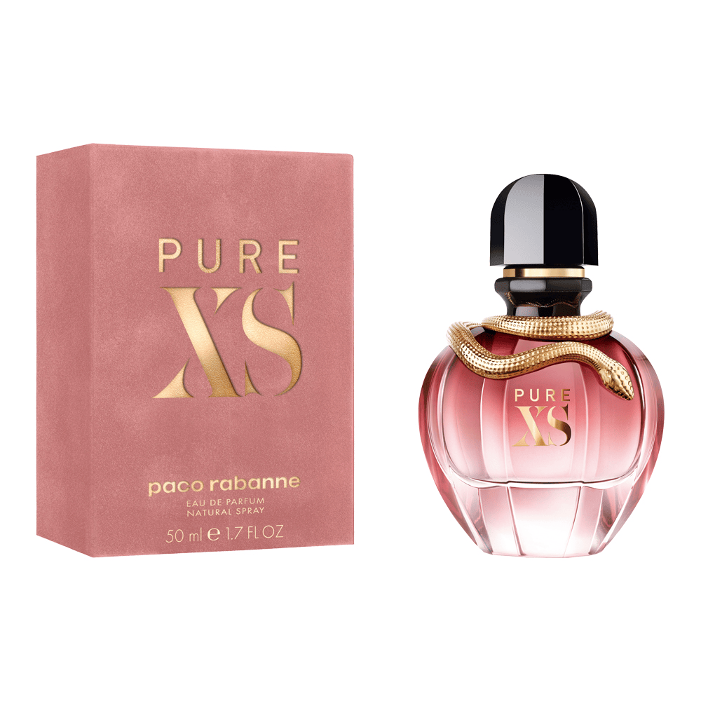 Paco Rabanne Pure Xs Her Eau de Parfum Spray 50ml – Gourmand, Floral Fragrance for Women