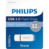 Philips USB 2.0 32GB Flash Drive – Portable Storage for Windows, Mac OS & Linux