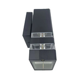 Outdoor Garden Wall Light – Flat Cover, Single Light