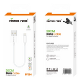 Panther Force 20cm Lightning Data Cable – Fast Charging & Data Transfer for Apple Devices