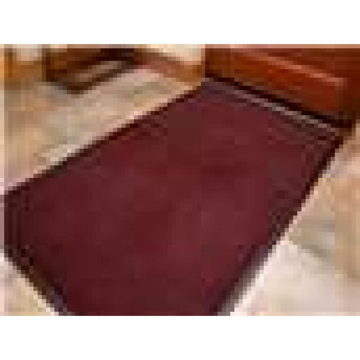 Heavy-Duty Non-Slip Barrier Mat with PVC Edge – Dirt-Absorbent Entrance Mat, 90 x 120 cm, Red
