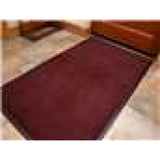 Heavy-Duty Non-Slip Barrier Mat with PVC Edge – Dirt-Absorbent Entrance Mat, 90 x 120 cm, Red