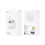 WYEWAVE Wireless Earbuds with Active Noise Cancelling, Bluetooth 5.3 & Charging Case – White