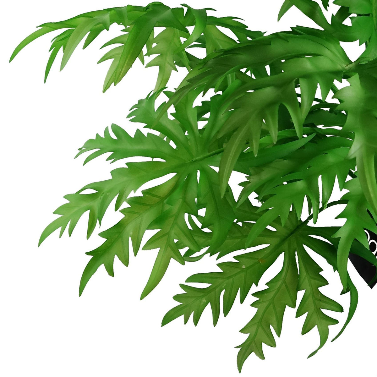 Leaf Pack of 6 Artificial Foliage Leaf Stems with Wired Shapable Stems – Home Decor Greenery, 85cm