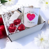 Aye Do Gifts Perfect Match Candle Gift Set – Wedding, Engagement and Anniversary Keepsake with Chocolates