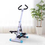HOMCOM Foldable Stepper with Handlebar & Non-Slip Pedals – Steel Step Machine for Home Cardio Workouts