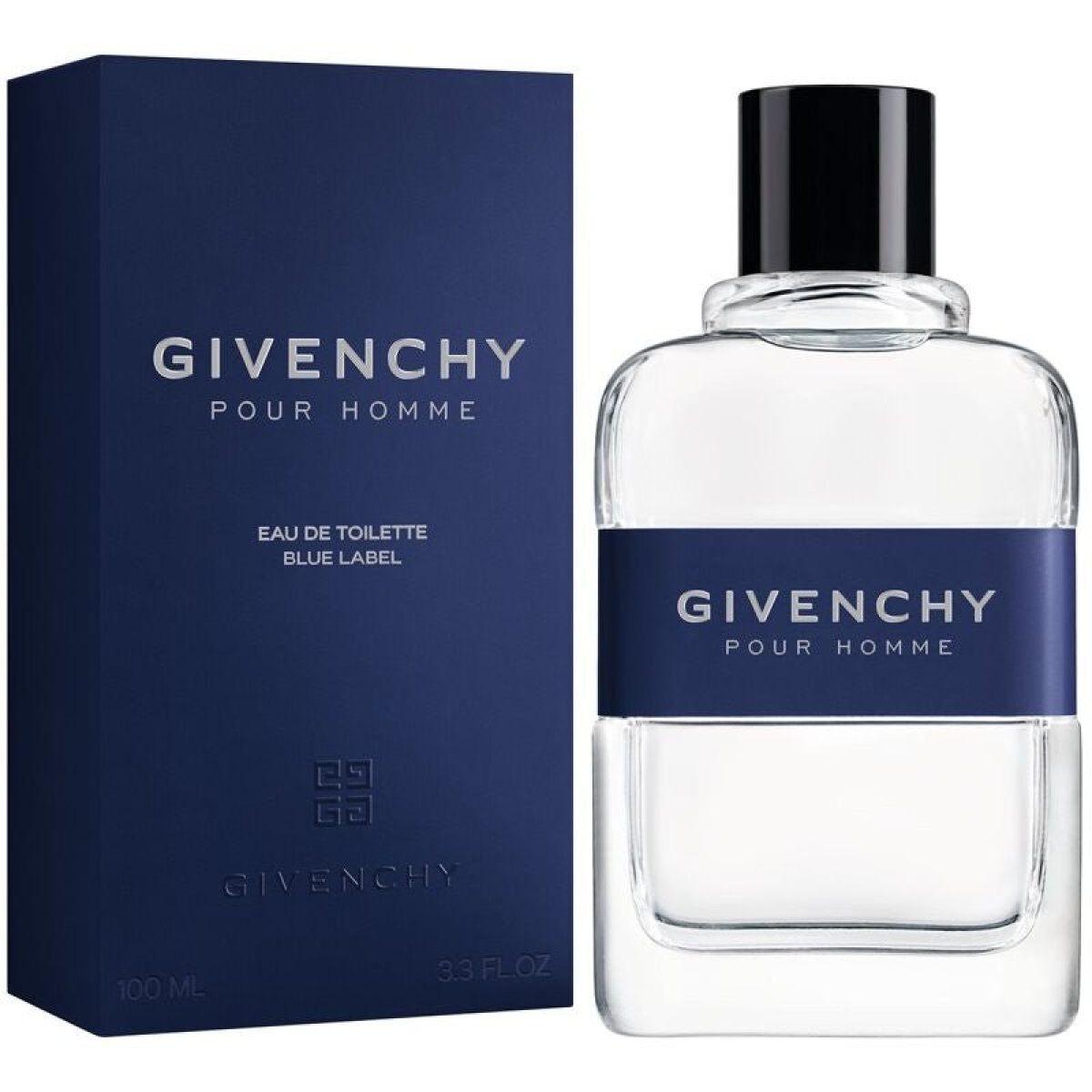 Givenchy Blue Label for Men Eau de Toilette Spray 100ml – Fresh & Citrus, Woody Fragrance for Men