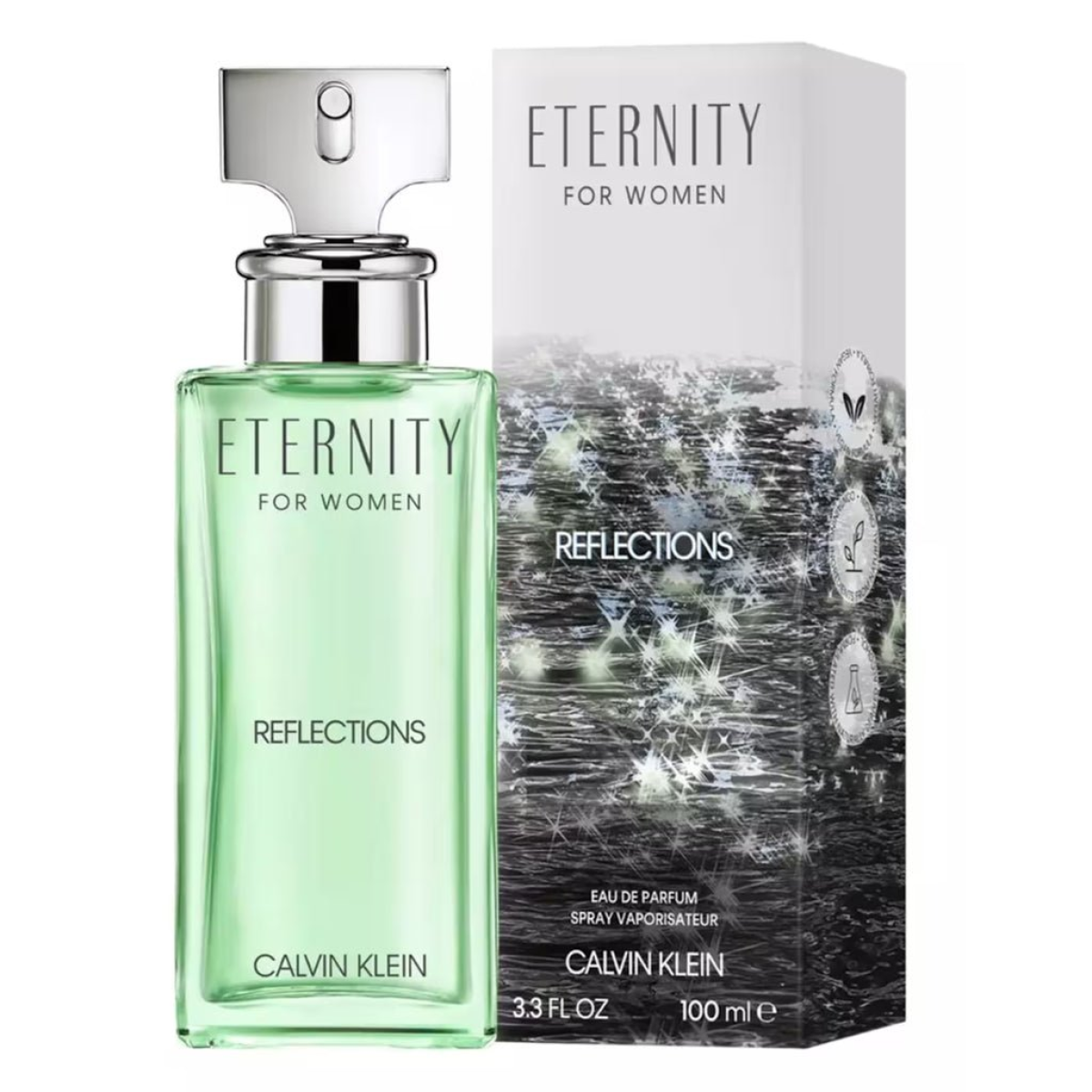 Calvin Klein Eternity Reflections Eau de Parfum Spray 100ml – Floral, Fresh & Citrus Fragrance for Women