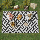 Outsunny Reversible Outdoor Straw Rug, 121 x 182cm
