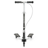 Xootz Pulse Scissor Scooter for Kids with Adjustable Handlebar & Brake – Ages 5+, White
