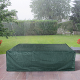Outsunny Large Square 600D Waterproof Furniture Cover, 230 x 230 cm – PVC-Coated Outdoor Protection, Green