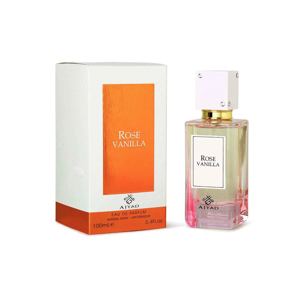 Rose Vanilla Eau de Parfum 100ml – Floral, Gourmand Fragrance for Women