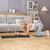 SPORTNOW Push Up Boards Set of 2 with Glide Rail – Portable Home Gym Press Up Boards, Black