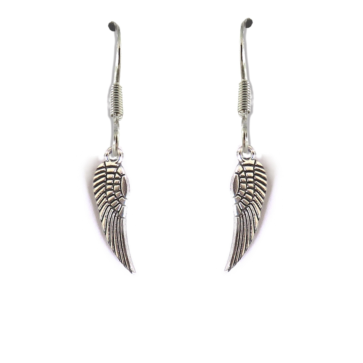 Aye Do Gifts Angel Feather Wing Drop Earrings with Silver Plated Hooks – Thinking of You Gift for Women