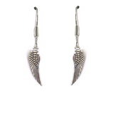 Aye Do Gifts Angel Feather Wing Drop Earrings with Silver Plated Hooks – Thinking of You Gift for Women