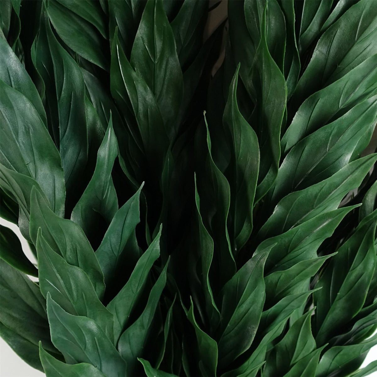 Leaf Large Artificial Decorative Leaf Spray with Wired Shapable Stems, Pack of 6 – 100cm Plastic Foliage Decor