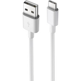 Woox MX0003 USB to USB-C PVC Data and Charging Cable, 18W, 1m (3.3ft) – White