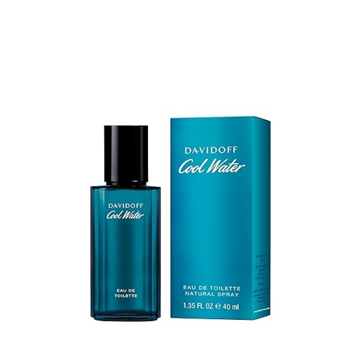 Davidoff Cool Water Eau de Toilette Spray 40ml – Woody, Aquatic Fragrance for Men
