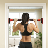 SPORTNOW Doorway Pull Up Bar, Adjustable 96–130cm, No Screws, 200kg Capacity – Home Gym Chin Up Bar