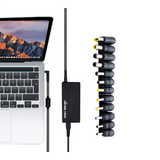 Panther Force 90W Universal Laptop Charger with Extended Cable – Compact and Portable Power Adapter