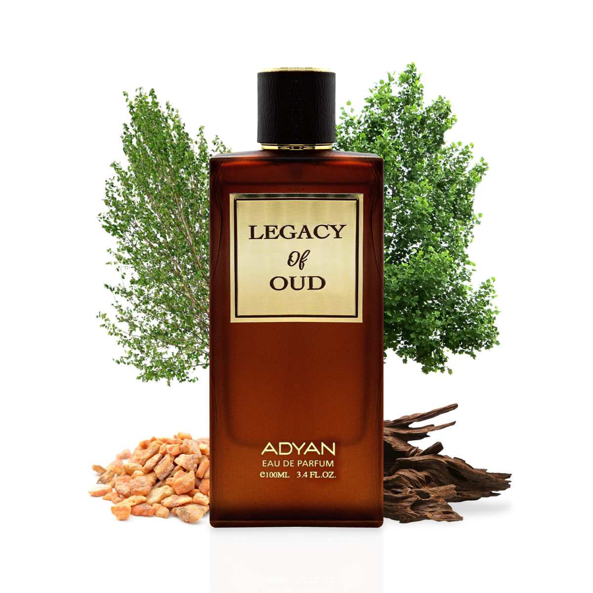 Legacy of Oud Eau de Parfum – Oud, Woody Fragrance, Unisex