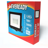 Eveready 50W IP65 LED Floodlight with Quick Fix Bracket – 5,250 Lumen, 4,000K Cool White