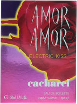 Cacharel Amor Amor Electric Kiss Eau de Toilette Spray 50ml – Floral, Fresh & Citrus Fragrance for Women