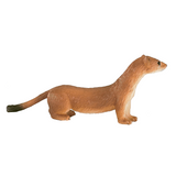 MojoFun Stoat Toy Figurine – Realistic Small Mammal Model