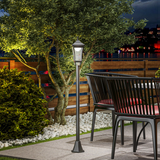 Outsunny 1.3m LED Garden Lamp Post, IP44