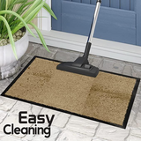 Heavy-Duty Rubber Barrier Door Mat, 120 x 180cm – Durable Entrance Mat for Home and Office, Beige