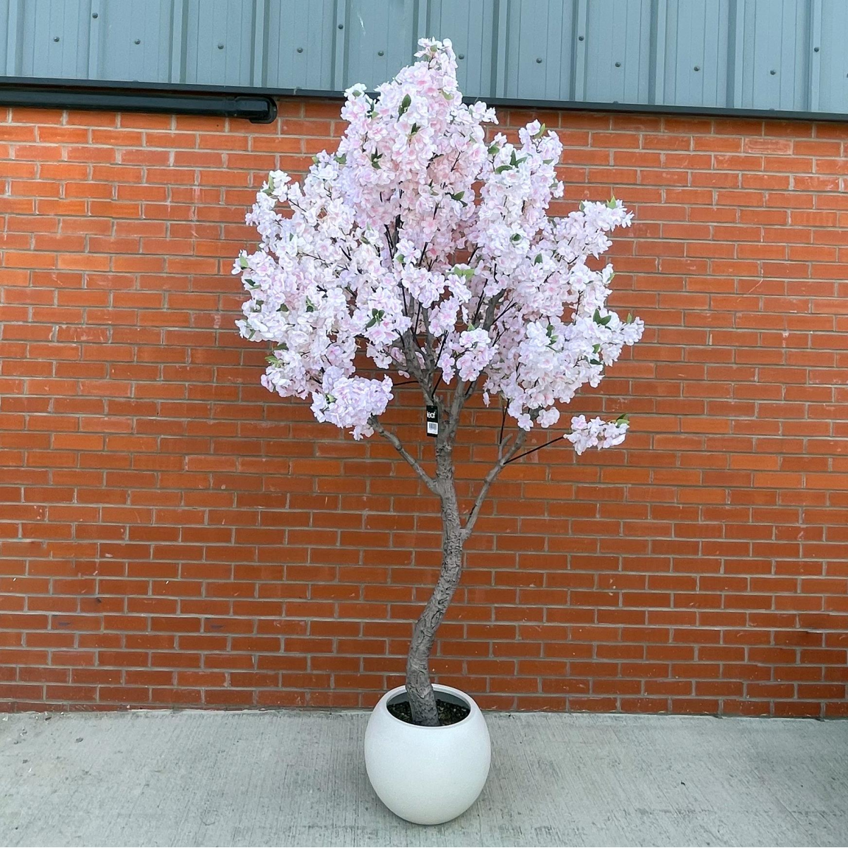 260cm XXL Artificial Cherry Blossom Tree with Decorative Planter