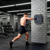 SPORTNOW Smart Bluetooth Boxing Machine, Wall Mounted with 9 Speeds & Modes – Music Boxing Trainer, Black