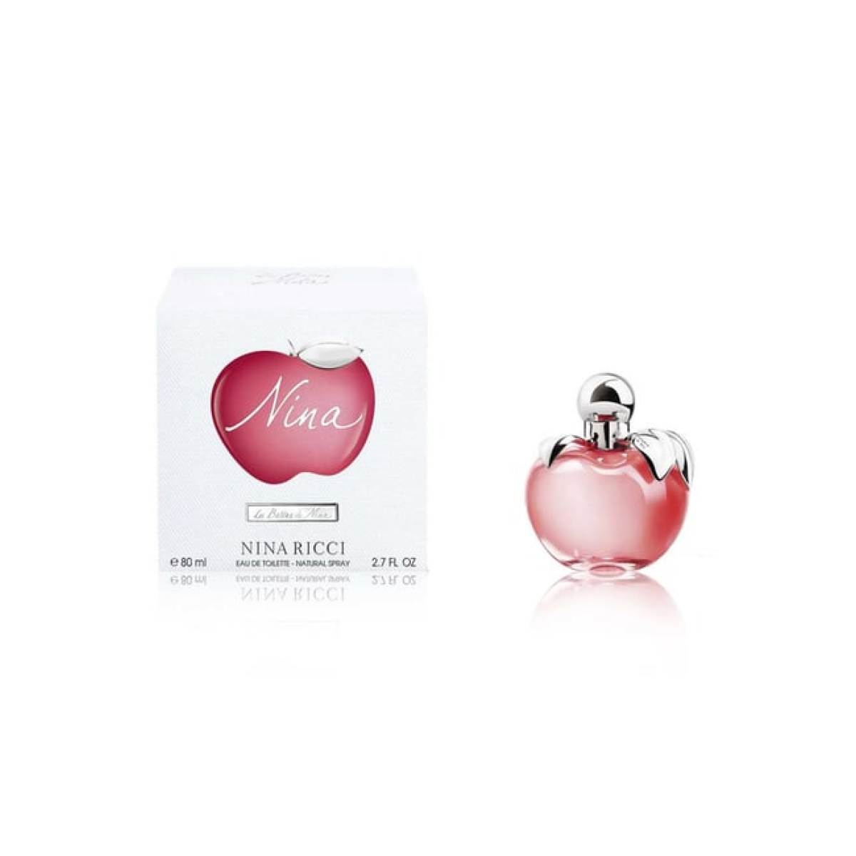 Nina Ricci Nina Eau de Toilette Spray 80ml – Fruity Floral Gourmand Women's Fragrance