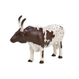 Mojo Texas Longhorn Bull Figure – Realistic Farm Animal Toy
