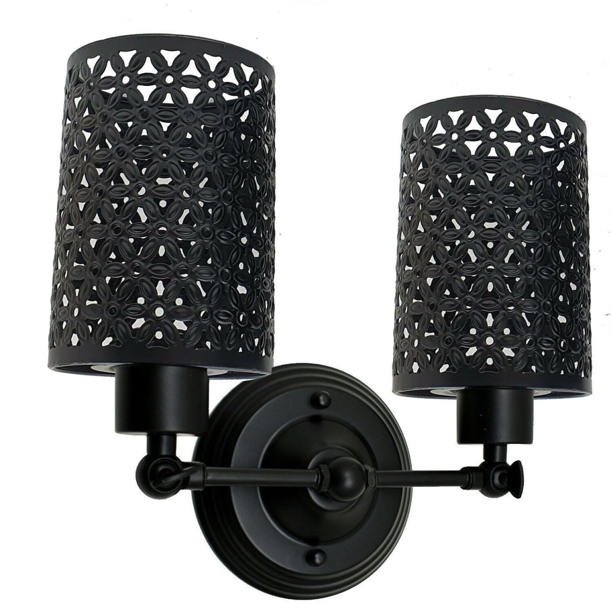 Retro Industrial Black Wall Sconce